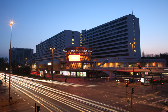 Hamburger Meile bei Nacht