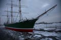 Rickmer Rickmers, Winter, Winter-Impressionen