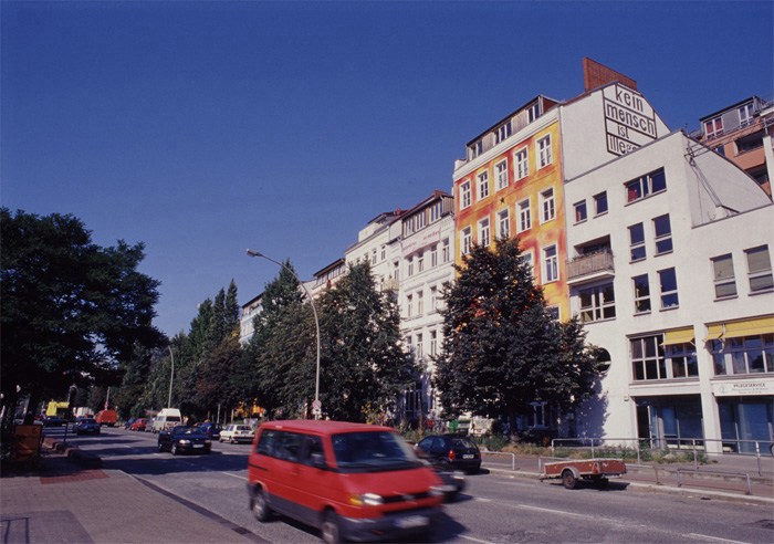 Hamburg, St.-Pauli Fischmarkt, Hafenstraße, Hamburg